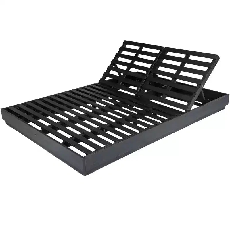 Christopher Knight Home Rizky moderne 3-delige acaciahouten loungeset voor twee voor op het terras, met rugleuningen met 5 standen en tafel