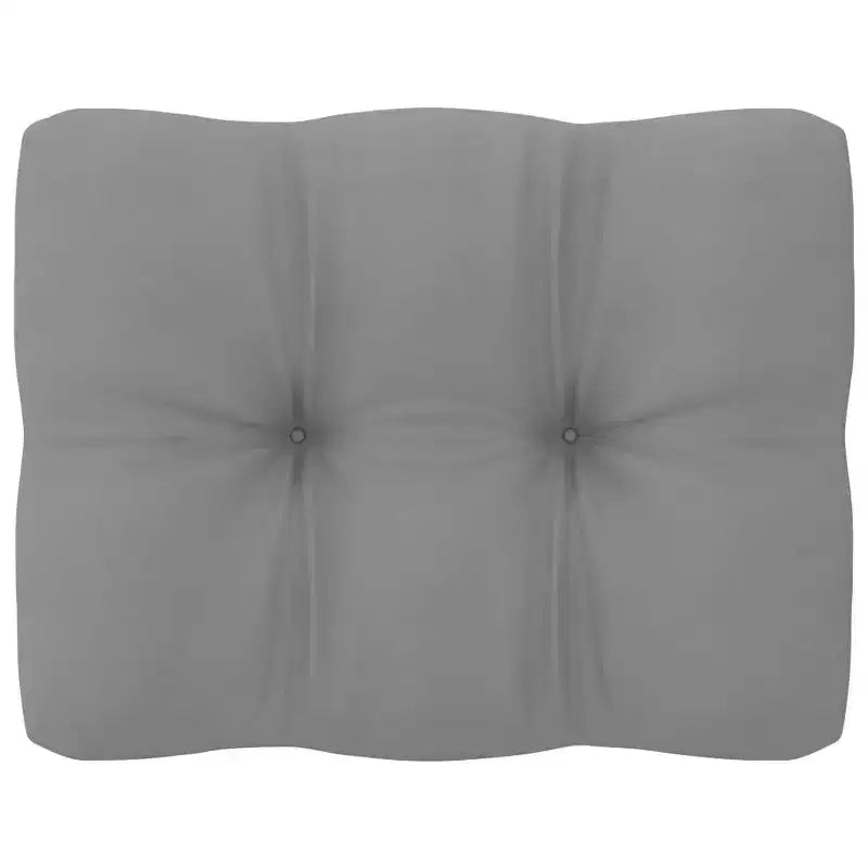 vidaXL Garden Lounge Set Grey cushions Solid pinewood Large Modular
