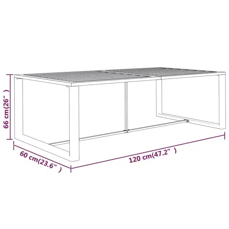 vidaXL Garden Lounge Set Anthracite Aluminum Large Modular