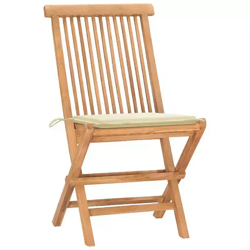 vidaXL Outdoor Dining Set Natural wood