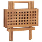vidaXL Outdoor Dining Set Natural wood