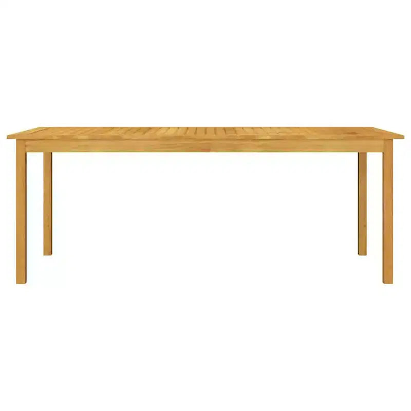 vidaXL Dining Set Black, Dark Gray Solid acacia wood Large