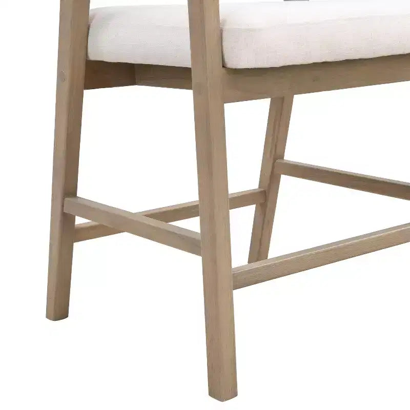 Christopher Knight Home Mirae Mid-Century Modern 5 Piece Rubberwood Rattan Counter Stools with Fluted Counter Table