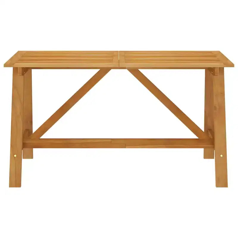 vidaXL eetkamerset, zwart, massief acaciahout, PE-rattan, gepoedercoat staal
