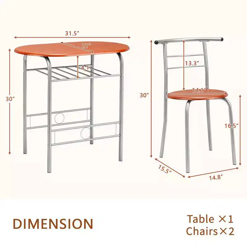 Person Four Leg Dining Set