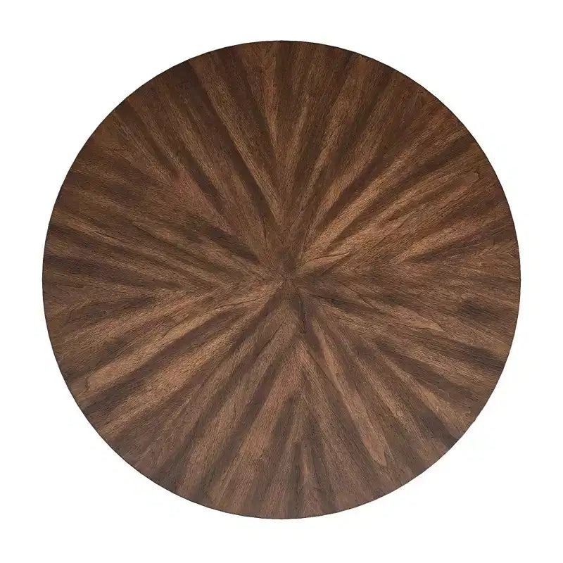 Norfolk ronde eettafelset van 5 delen met walnootafwerking – INSPIRE Q