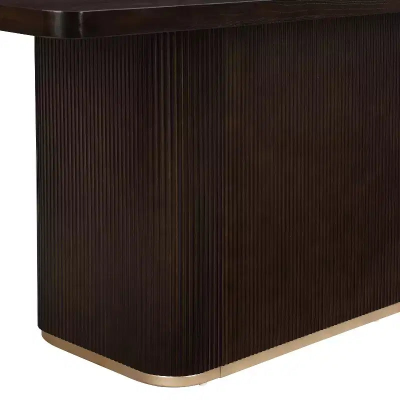 Christopher Knight Home Lindiwe moderne 7-delige eetkamerset van rubberhout met linnen bekleding en rechthoekige tafel