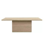 Christopher Knight Home Selena 7-delige eetset in mid-century moderne stijl met gestoffeerde eetkamerstoelen en rechthoekige tafel