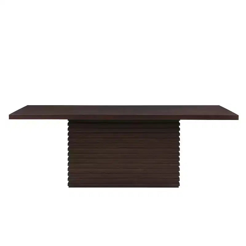 Christopher Knight Home Selena 7-delige eetset in mid-century moderne stijl met gestoffeerde eetkamerstoelen en rechthoekige tafel