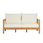 ModernLuxe 2/4pcs Patio Sofa Set Outdoor Conversation Chat Set Weather-resistant Garden Seating Group with Soft Cushion & Coffee Table