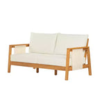 ModernLuxe 2/4pcs Patio Sofa Set Outdoor Conversation Chat Set Weather-resistant Garden Seating Group with Soft Cushion & Coffee Table