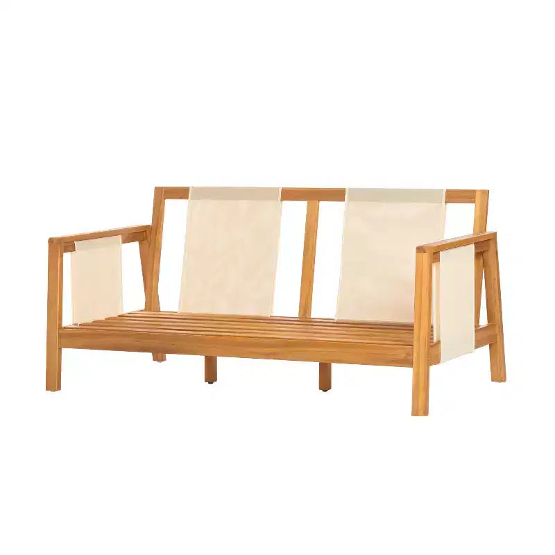 ModernLuxe 2/4pcs Patio Sofa Set Outdoor Conversation Chat Set Weather-resistant Garden Seating Group with Soft Cushion & Coffee Table