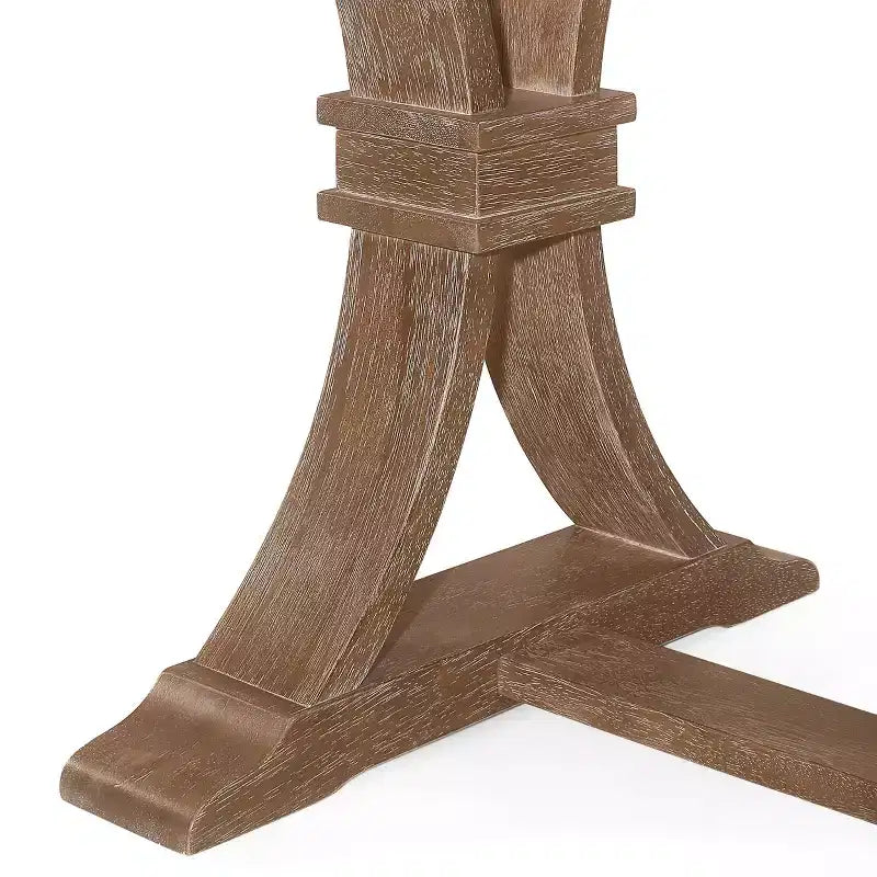 7pc Maria French Country Wood and Cane Expandable Dining Set Natural/Beige - Christopher Knight Home