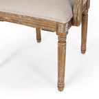 7pc Maria French Country Wood and Cane Expandable Dining Set Natural/Beige - Christopher Knight Home