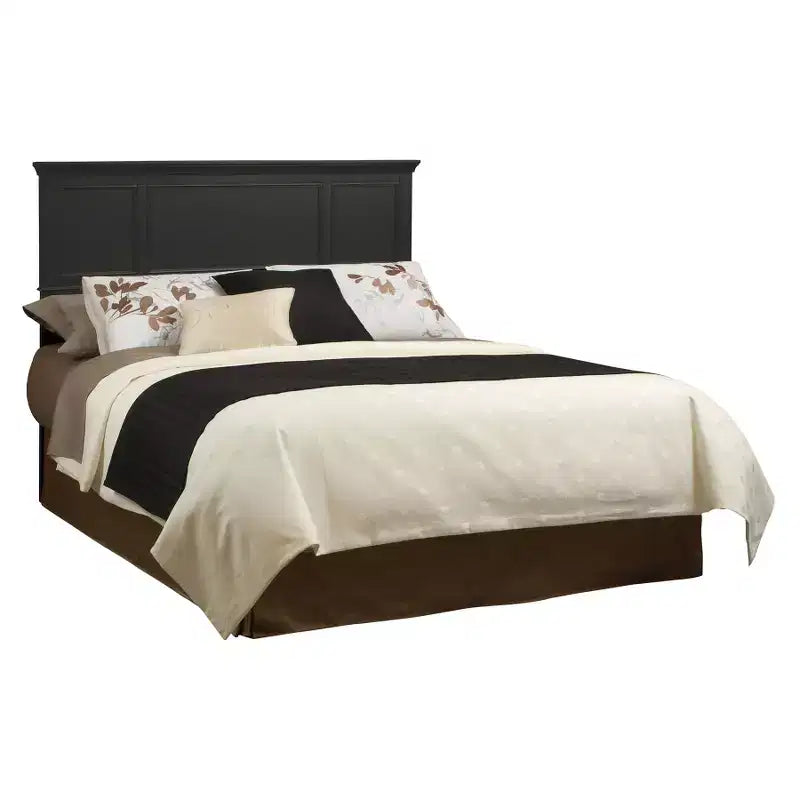 3-delige Bedford-slaapkamerset voor queensize bed, zwart - Home Styles