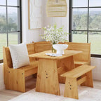 Whatley Corner Nook Dining Set - Linon