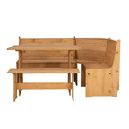 Whatley Corner Nook Dining Set - Linon