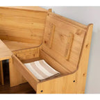 Whatley Corner Nook Dining Set - Linon