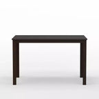 Glenwillow Home 48 houten eettafel met eetkamerstoelen met lattenrug, eetkamerset (3- of 5-delige set)