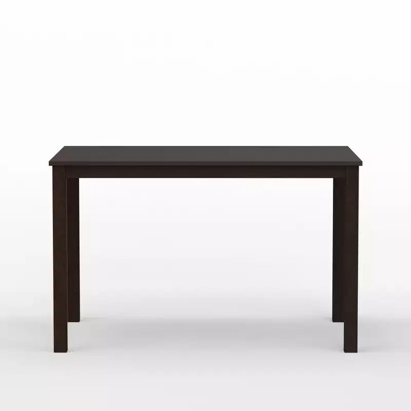Glenwillow Home 48 houten eettafel met eetkamerstoelen met lattenrug, eetkamerset (3- of 5-delige set)