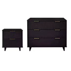 Manhattan Comfort 2pc Granville Dresser and Nightstand Bedroom Set