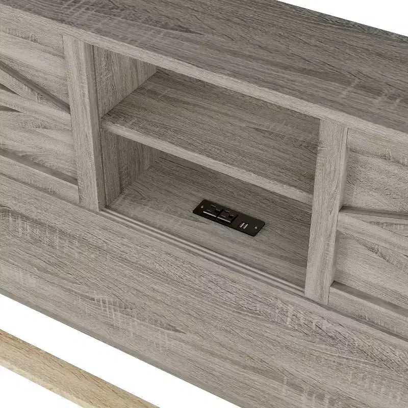3-Piece Farmhouse Bedroom Sets, Full/Queen Size Platform Bed with Storage Nightstand and Dresser 4W - ModernLuxe