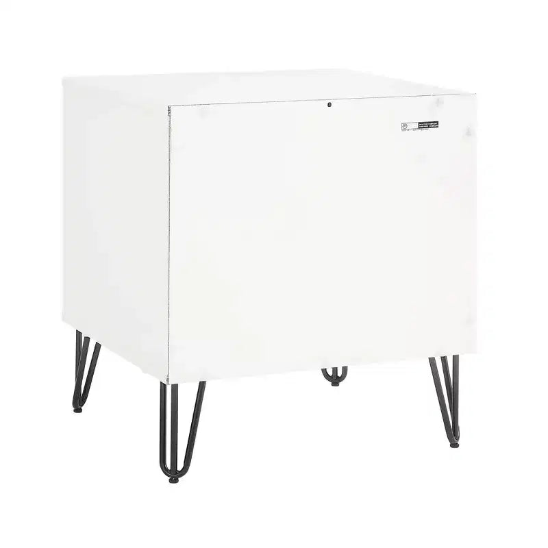 Manhattan Comfort Dumbo 2pc Modern 3 Drawer Dresser and 2 Drawer Nightstand Set