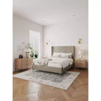 Manhattan Comfort Dumbo 2pc Modern 3 Drawer Dresser and 2 Drawer Nightstand Set