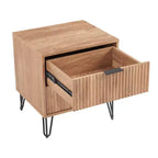 Manhattan Comfort Dumbo 2pc Modern 3 Drawer Dresser and 2 Drawer Nightstand Set