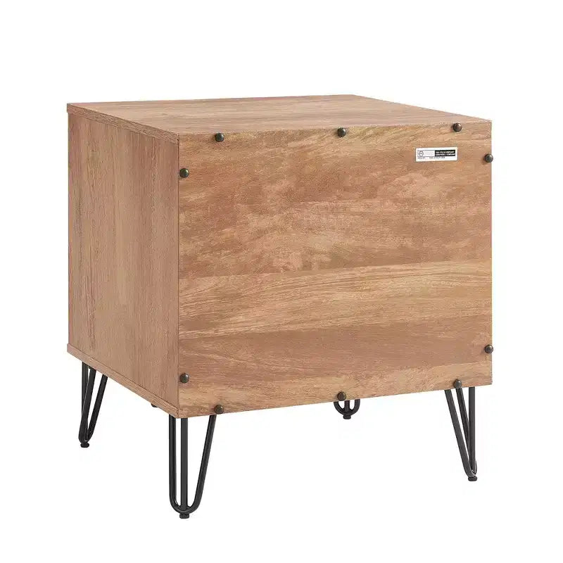 Manhattan Comfort Dumbo 2pc Modern 3 Drawer Dresser and 2 Drawer Nightstand Set