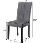 Ashzo 6-Piece Dining Set, Hairpin Dining Table with 4 Chairs and Bench, 3 Color Options