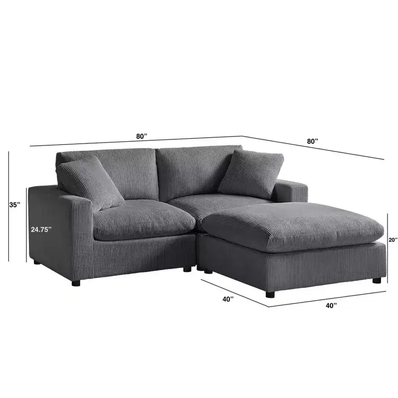 Comfort Pointe Casella modulaire chofa, 3-delig