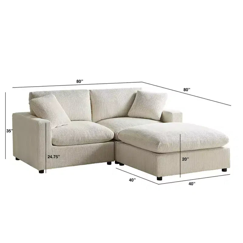 Comfort Pointe Casella modulaire chofa, 3-delig