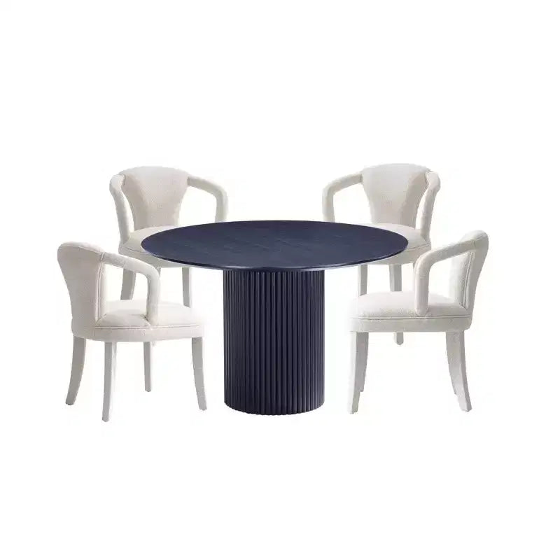 Manhattan Comfort Hathaway en Palmer moderne 5-delige eetkamerset